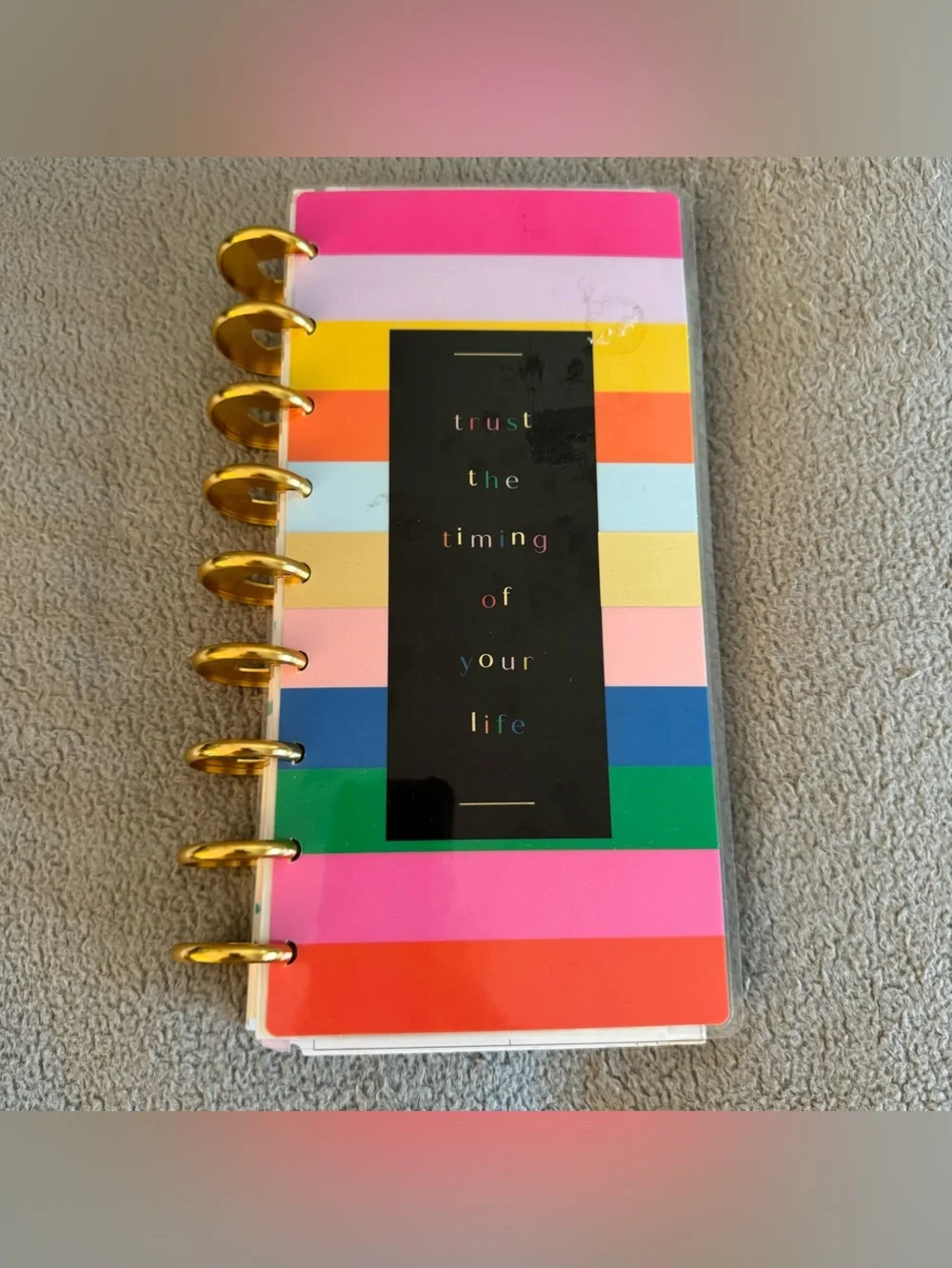 Set of 8  Happy Planner & Capitol Chic Designs Stationery - Notebooks, Stickers
